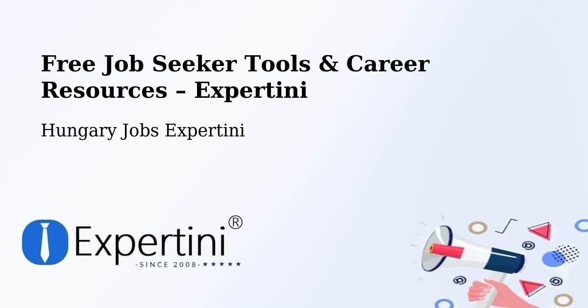 Free Job Seeker Tools & Career Resources – Németkér - Németkér, Hungary Jobs Expertini